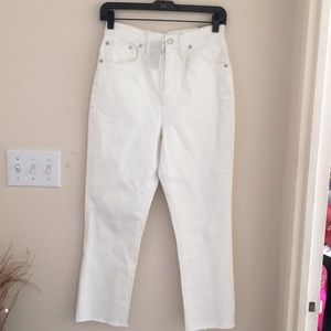 Madewell -The High-Rise Slim Crop Boyjean